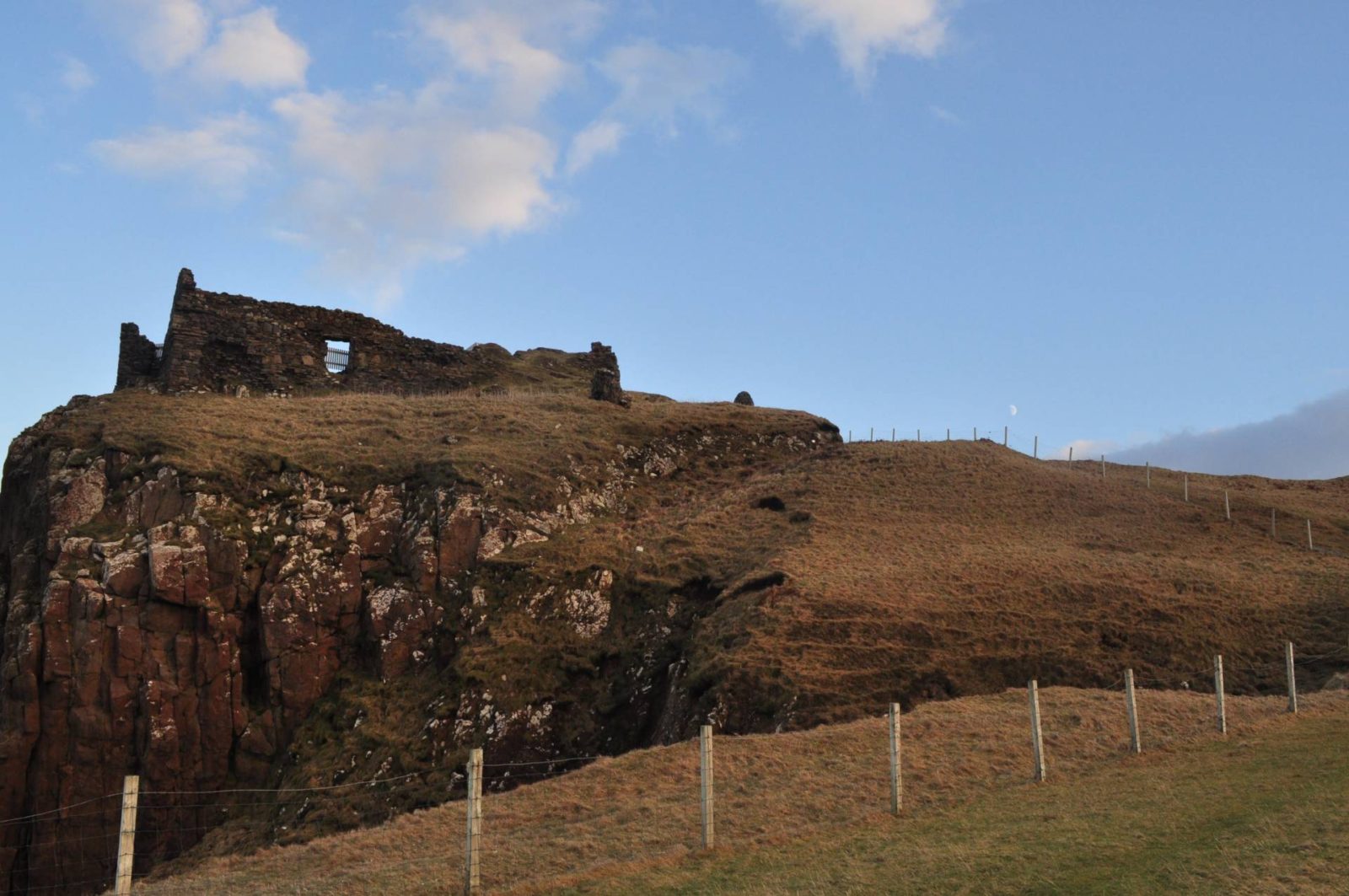 Exploring the Scottish Highlands.