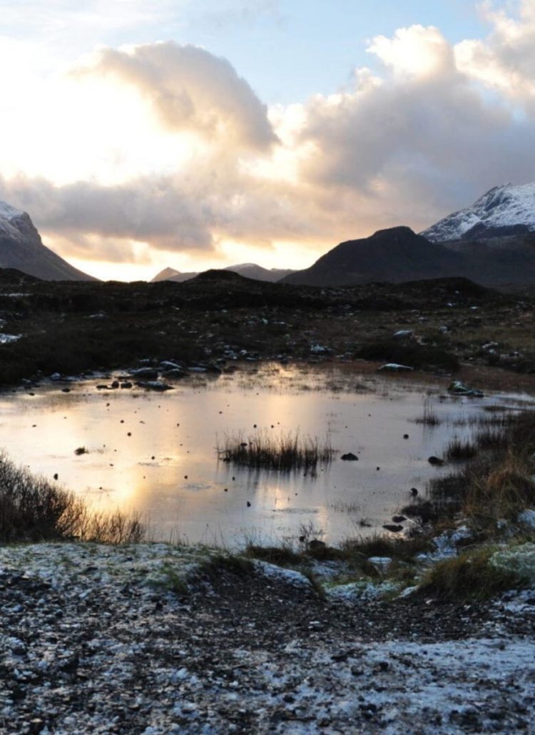 Exploring the Scottish Highlands.